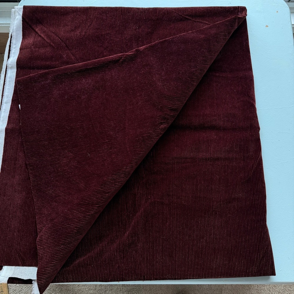 Brown Wide Wale Corduroy Fabric  130"/57"Upholstery‎ Apparel Material 400 GPM